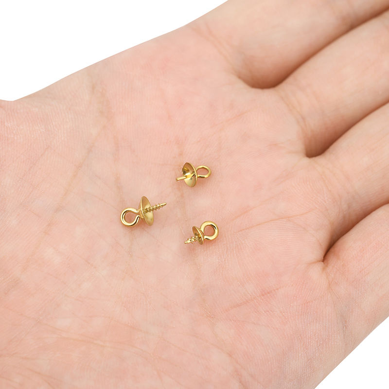 ตัวเชื่อมจี้มุกสแตนเลส 20 ชิ้น - Jewelry Making Eye Pins บทวิจารณ์และราคา