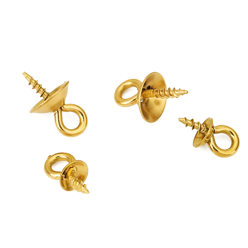 ตัวเชื่อมจี้มุกสแตนเลส 20 ชิ้น - Jewelry Making Eye Pins บทวิจารณ์และราคา