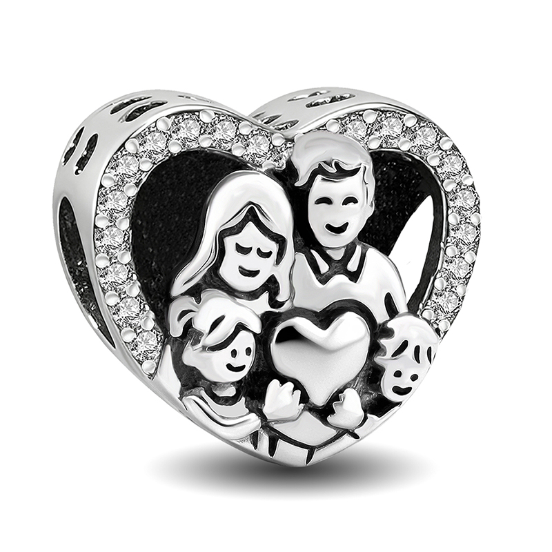 จี้รูปหัวใจคู่รักเงินแท้ 925 ส - Jewelry Making For Couples บทวิจารณ์และราคา