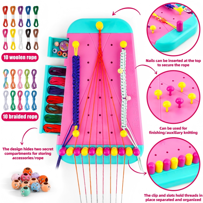 ชุดทำเครื่องประดับสร้อยข้อมือม - Jewelry Making Kit For Kids บทวิจารณ์และราคา