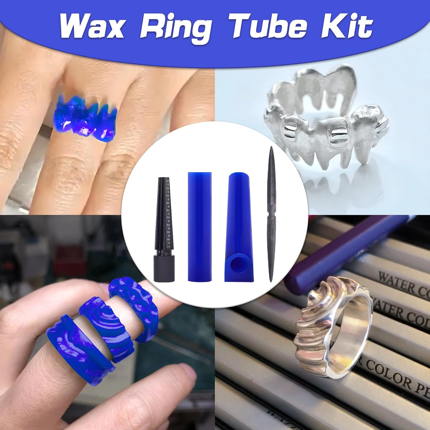 ชุดอุปกรณ์แกะสลักแหวนแบบมืออาช - Jewelry Making Kit Professional บทวิจารณ์และราคา