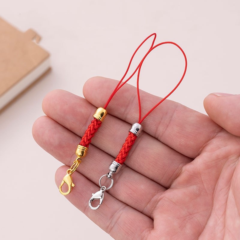 สายคล้องโทรศัพท์แบบเชือกไนลอนพ - Jewelry Making Charms บทวิจารณ์และราคา
