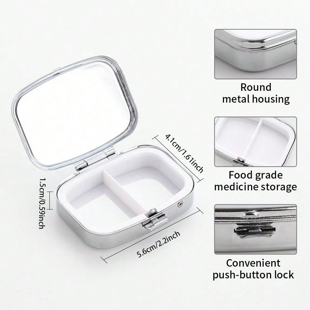 กล่องยาเม็ดขนาดเล็กทรงหัวใจ ดี - Jewelry Making Store บทวิจารณ์และราคา