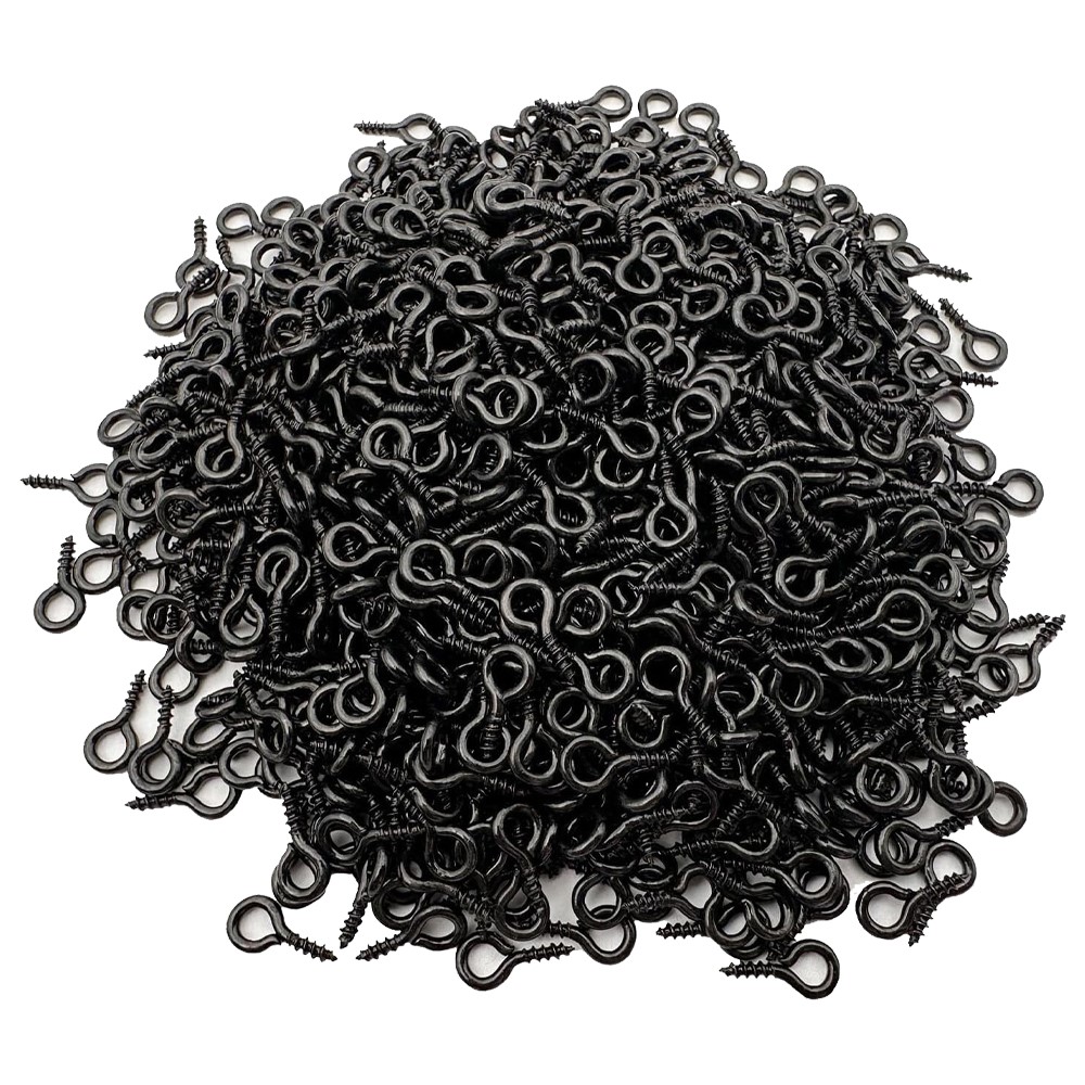 หมุดตาเล็กสีดำขนาดเล็ก 200 ชิ้ - Jewelry Making Eye Pins บทวิจารณ์และราคา