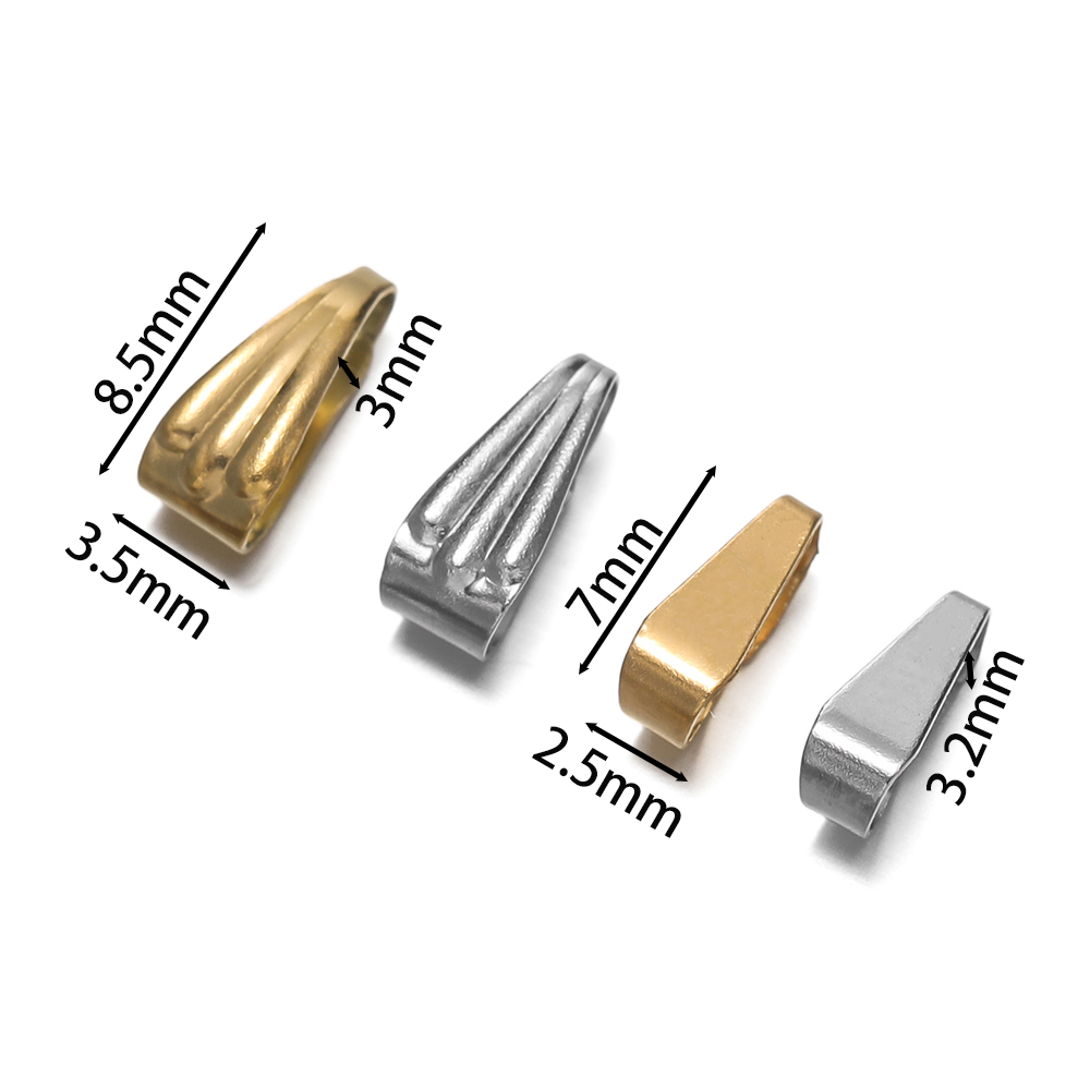 50 ชิ้น/แพ็คสแตนเลส BUCKLE Cla - Jewelry Making Charms บทวิจารณ์และราคา