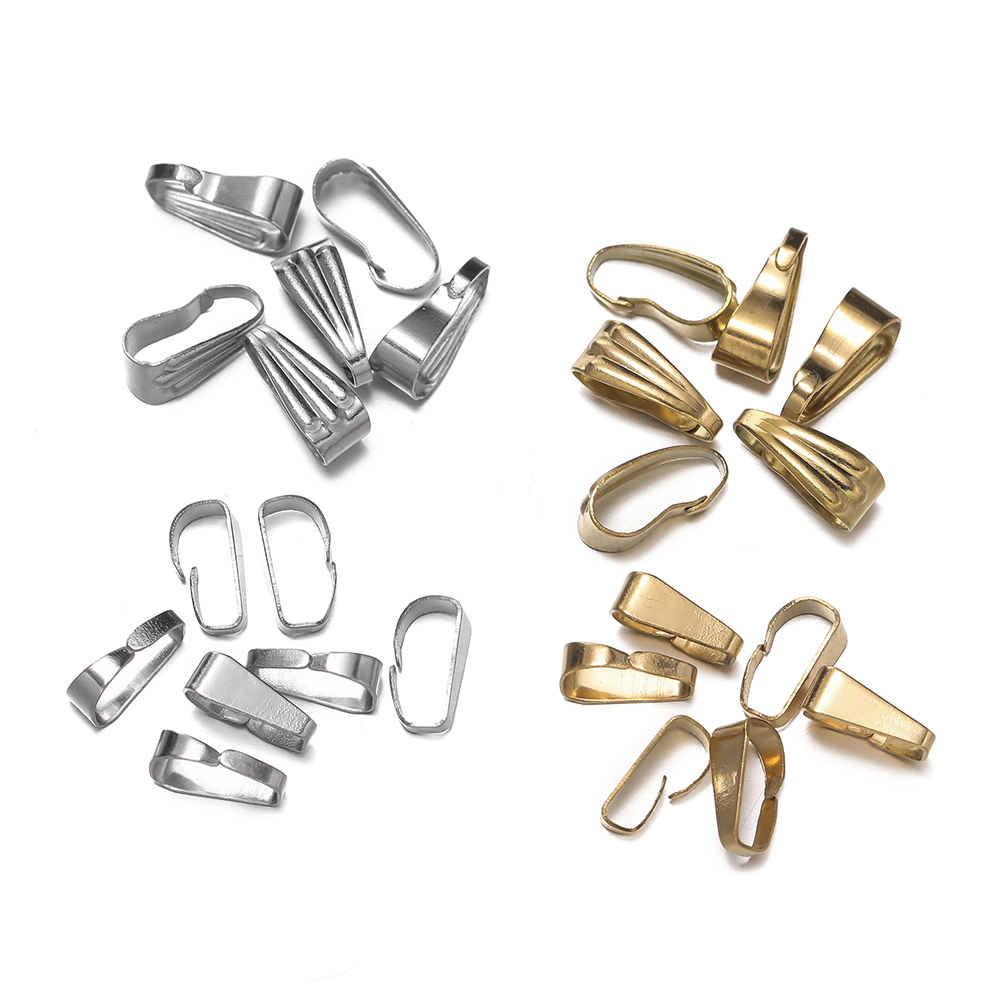 50 ชิ้น/แพ็คสแตนเลส BUCKLE Cla - Jewelry Making Charms บทวิจารณ์และราคา