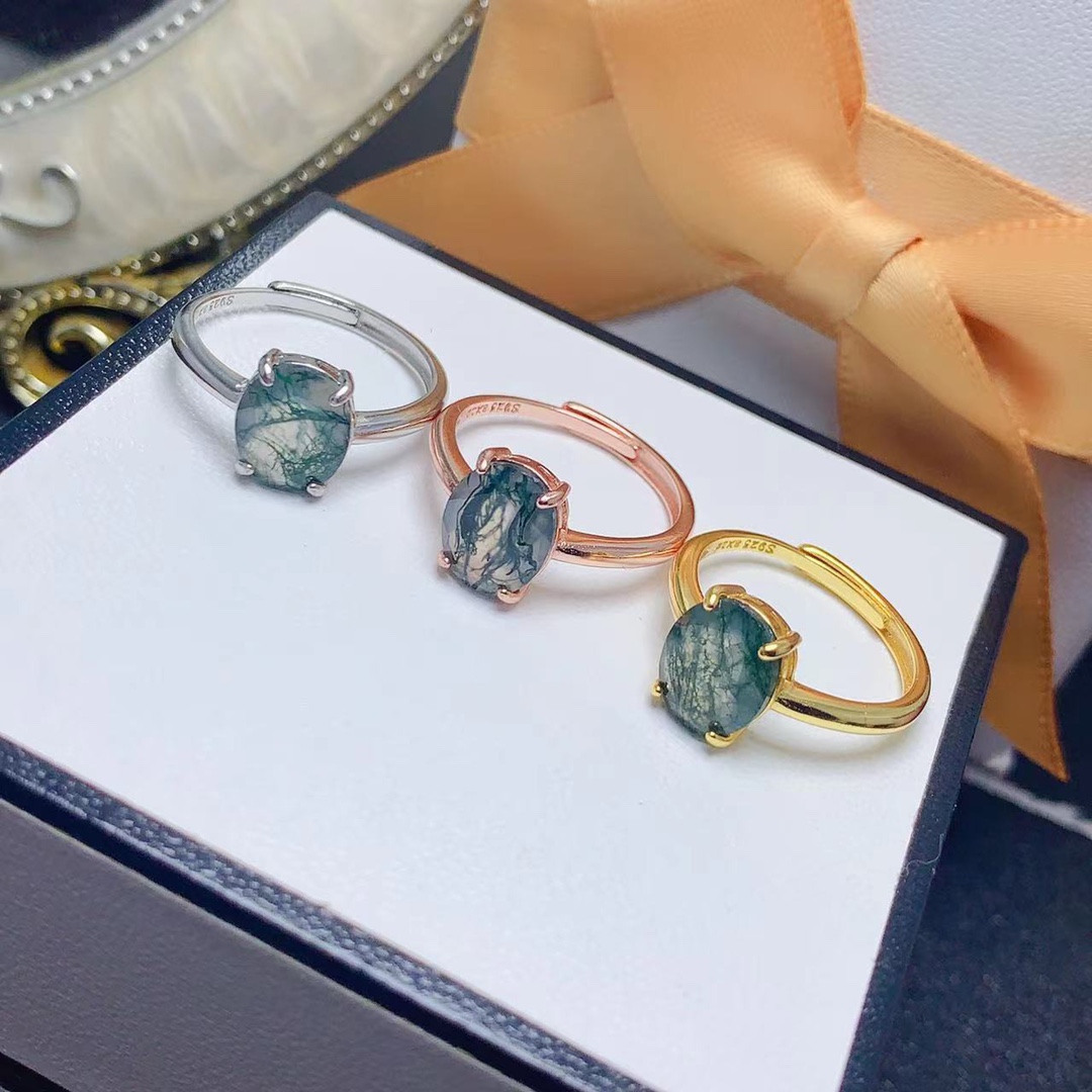 แหวนหมั้นมอสโกธรรมชาติขนาด8x10 - Jewelry Making University บทวิจารณ์และราคา