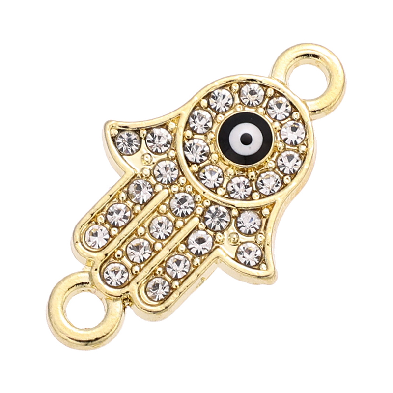 จี้รูปฝ่ามือตาสีฟ้านำโชคแบบตุร - Jewelry Making For Couples บทวิจารณ์และราคา