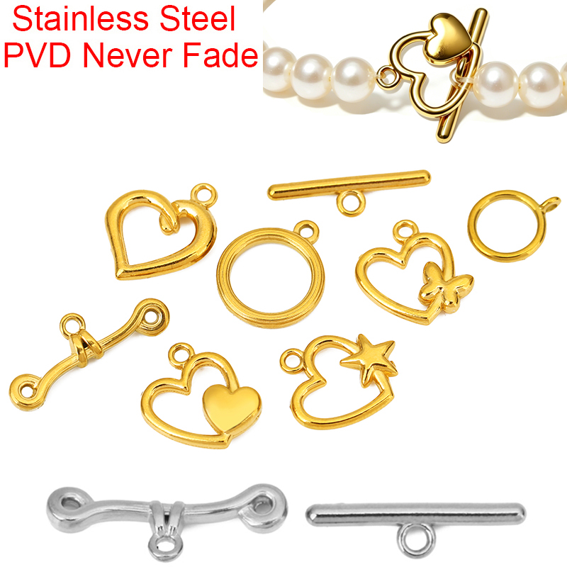 ตัวล็อคแบบ OT สแตนเลสเคลือบ PV - Jewelry Making Kit For Adults บทวิจารณ์และราคา