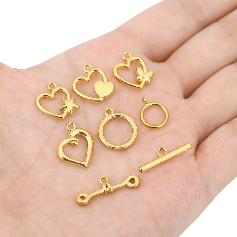ตัวล็อคแบบ OT สแตนเลสเคลือบ PV - Jewelry Making Kit For Adults บทวิจารณ์และราคา