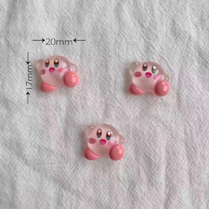 1/30 ชิ้น ชาร์มเรซิ่นคิรบี้ใส  - Jewelry Making Resin บทวิจารณ์และราคา