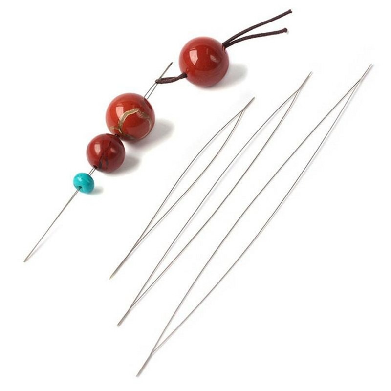 เข็มร้อยลูกปัด 1-10 ชิ้น เข็มร - Jewelry Making Eye Pins บทวิจารณ์และราคา