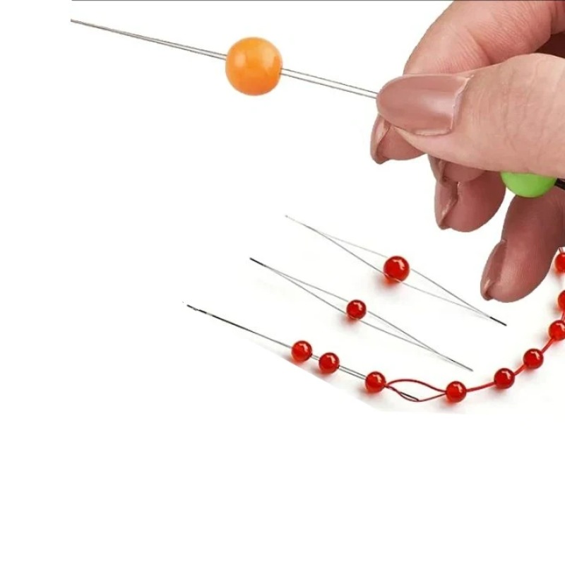 เข็มร้อยลูกปัด 1-10 ชิ้น เข็มร - Jewelry Making Eye Pins บทวิจารณ์และราคา