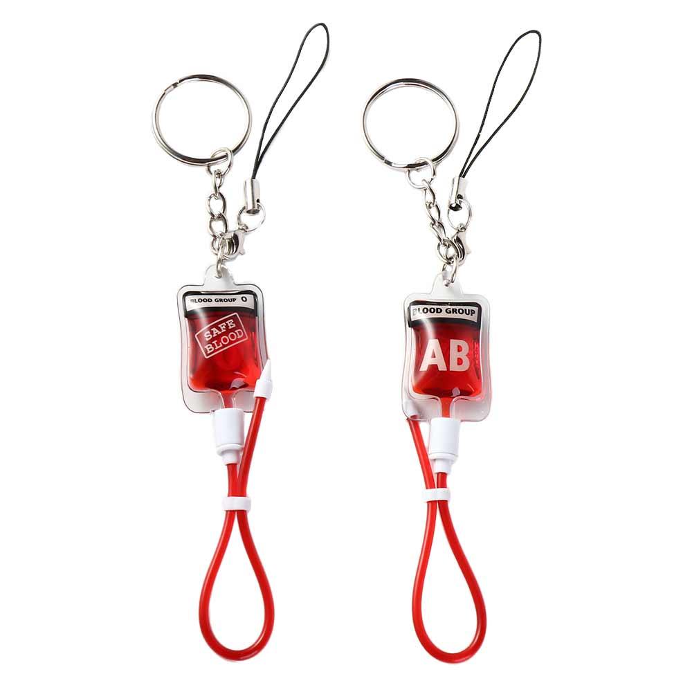 พวงกุญแจรูปถุงเลือดชนิด A B O  - Jewelry Making For Couples บทวิจารณ์และราคา