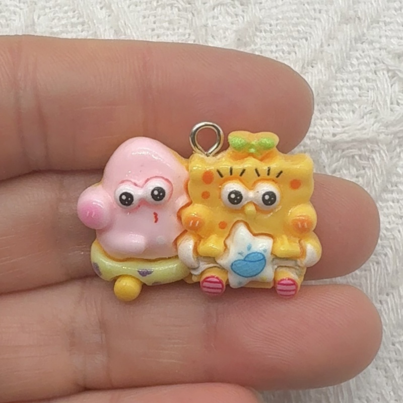 จี้เรซิ่นลายการ์ตูน 10 ชิ้น, ต - Jewelry Making Resin บทวิจารณ์และราคา