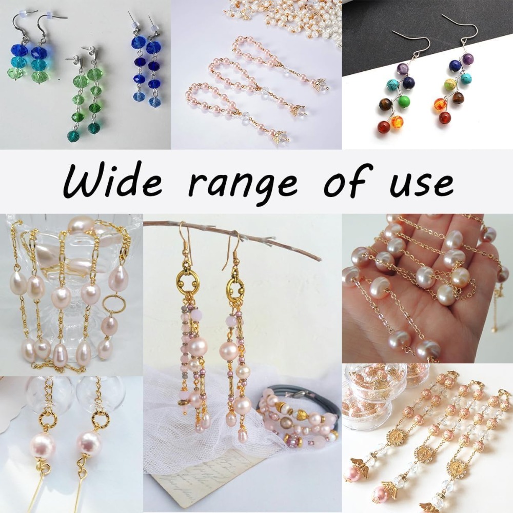 เข็มหมุดหัวแบน 600 ชิ้น สำหรับ - Jewelry Making Eye Pins บทวิจารณ์และราคา