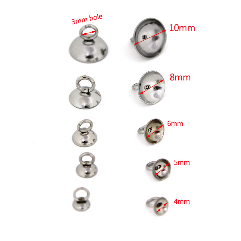 ลูกปัดสแตนเลส 20 ชิ้น ขนาด 4/5 - Jewelry Making Charms บทวิจารณ์และราคา