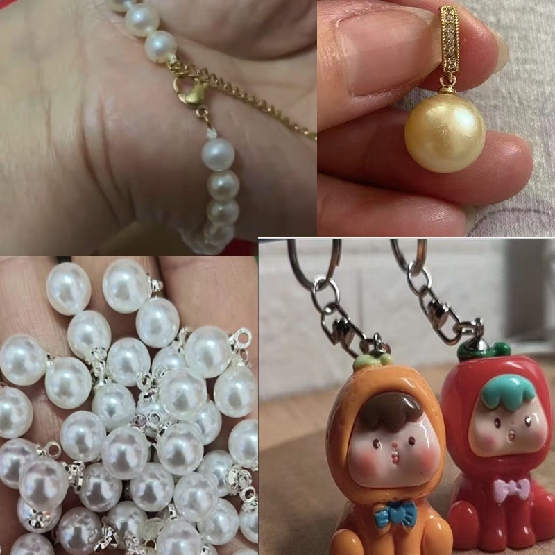 ลูกปัดสแตนเลส 20 ชิ้น ขนาด 4/5 - Jewelry Making Charms บทวิจารณ์และราคา