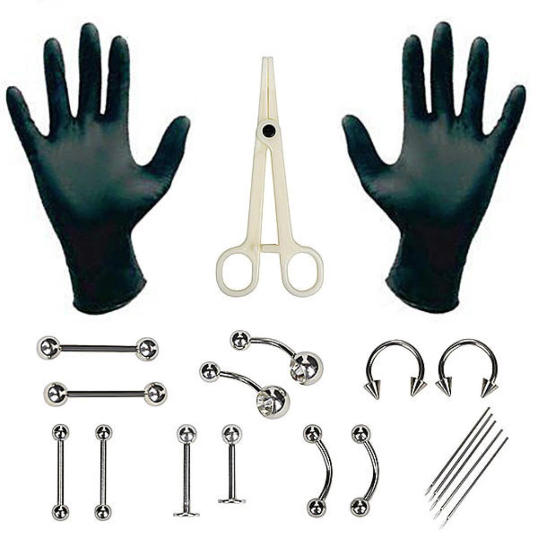 ชุดอุปกรณ์เจาะร่างกายแบบใช้แล้ - Jewelry Making Kit Professional บทวิจารณ์และราคา