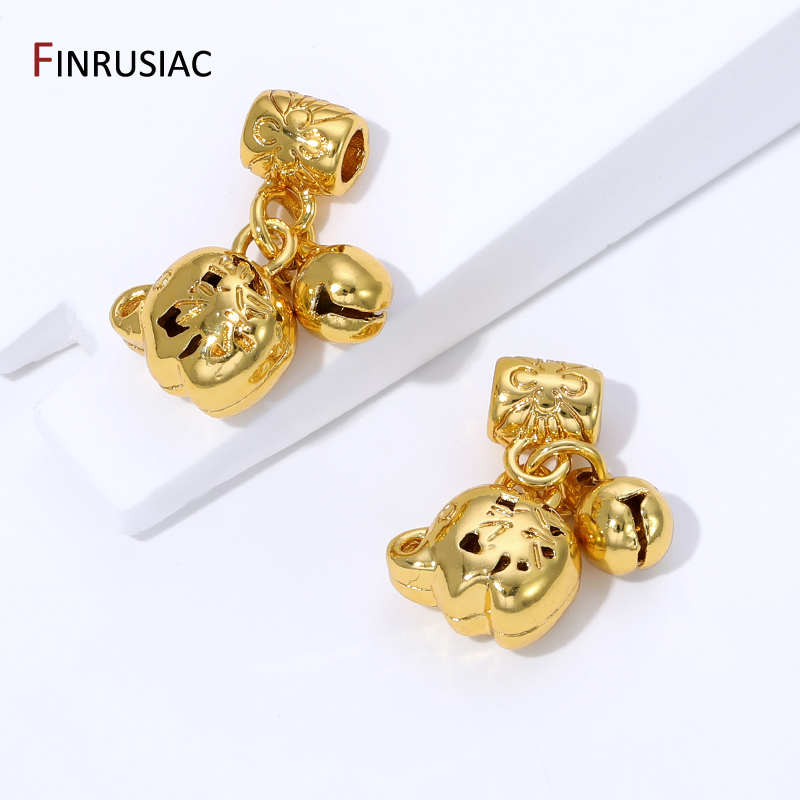 จี้ทองเหลืองชุบทอง 18K พร้อมตั - Jewelry Making Charms บทวิจารณ์และราคา