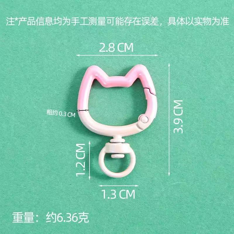 พวงกุญแจรูปแมวน่ารักแบบไล่สี 5 - Jewelry Making Kit For Adults บทวิจารณ์และราคา