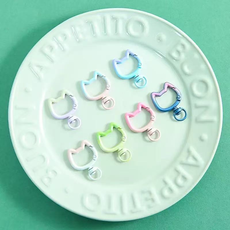 พวงกุญแจรูปแมวน่ารักแบบไล่สี 5 - Jewelry Making Kit For Adults บทวิจารณ์และราคา