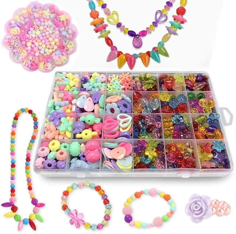 ชุดลูกปัด DIY สำหรับสาวๆชุดทำเ - Jewelry Making Kit For Kids บทวิจารณ์และราคา